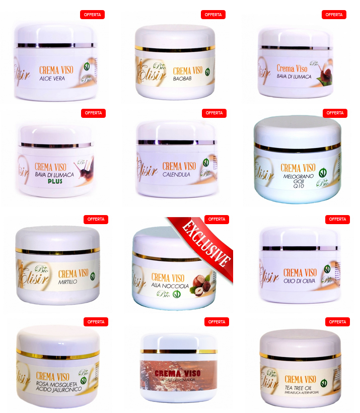 creme viso cosmetica italiana certificata bio veganok